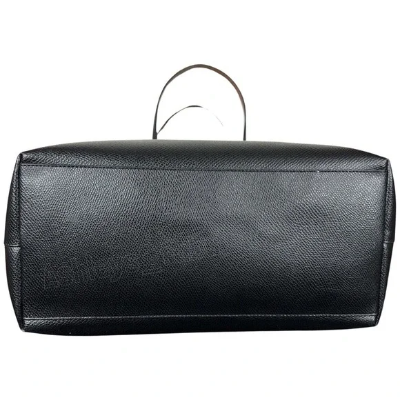 Coach X Peanuts Snoopy Leather City Zip Tote Black Shoulder Bag RARE F37273 - Picture 9 of 16